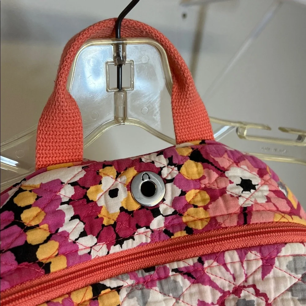 Vera Bradley Floral Quilted Pink Backpack- OS‎